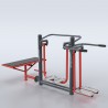 Bench + Air Walker + Adductor Steel4Fit